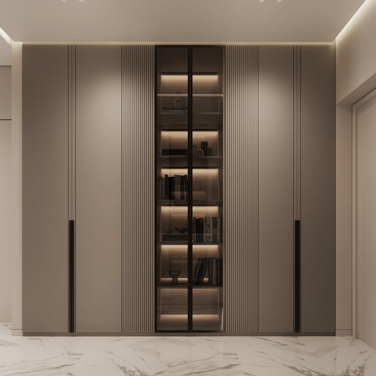 Sahara 4-Door Sliding Wardrobe