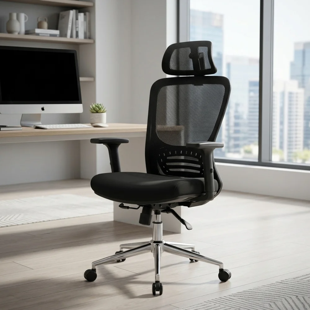 The Styro Ergonomic High-Back Mesh Office Chair