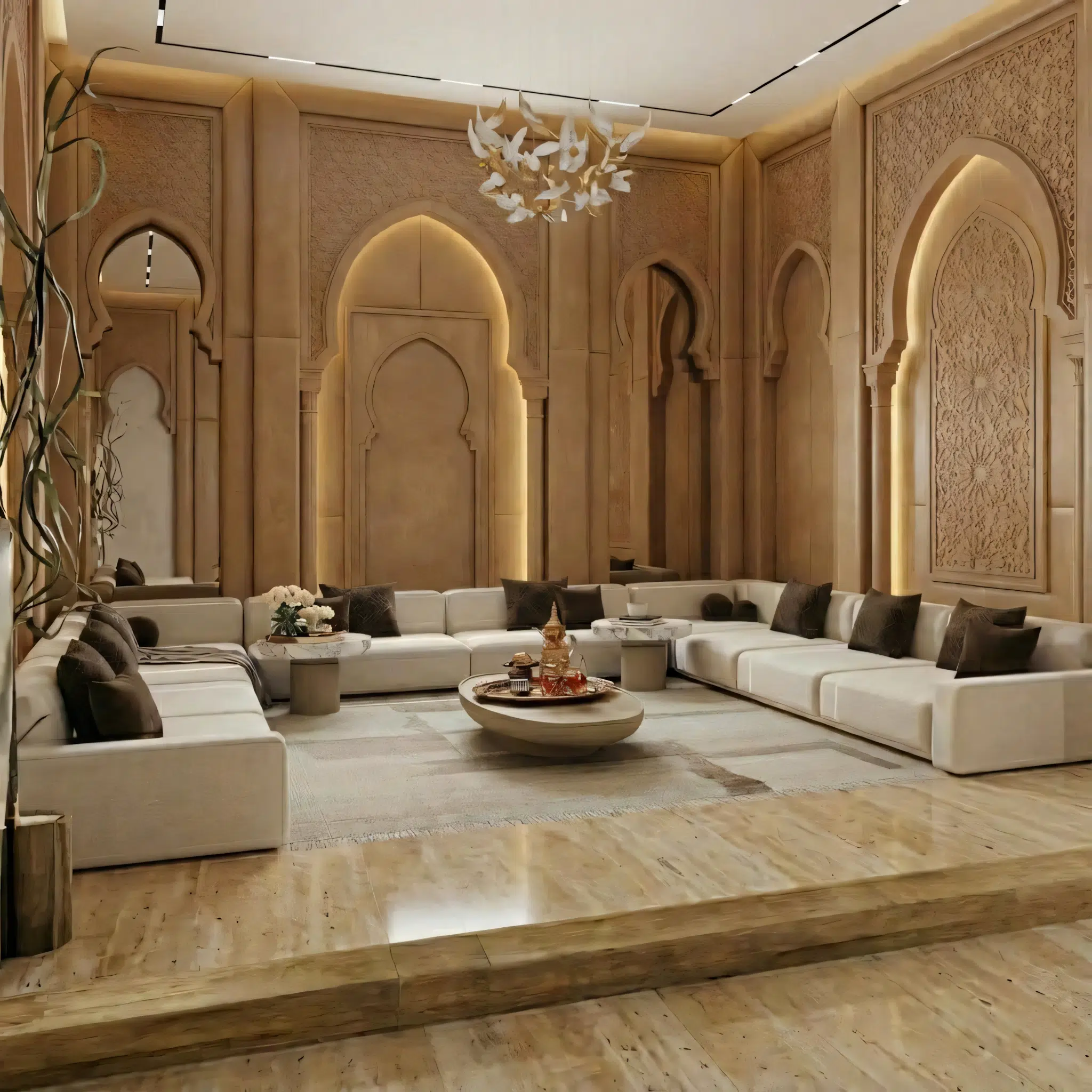 The Arcyon Royal Low-Profile Arabic Majlis Seating Sofa
