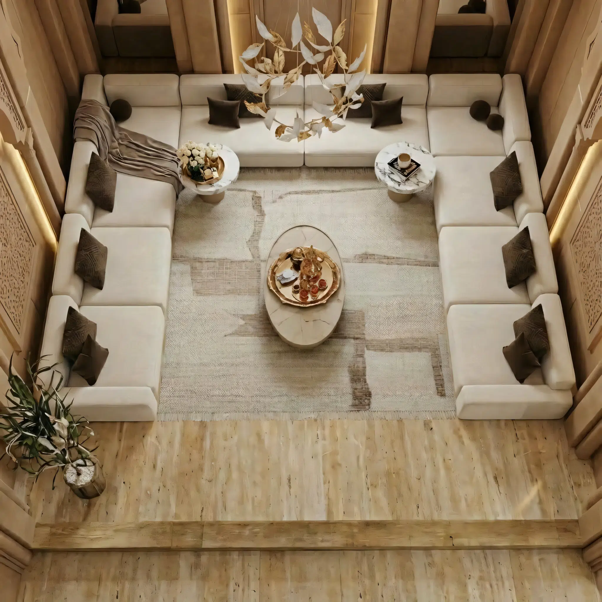 The Arcyon Royal Low-Profile Arabic Majlis Seating Sofa