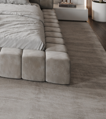 Elysium Luxury Geometric Wall-Panel Bed