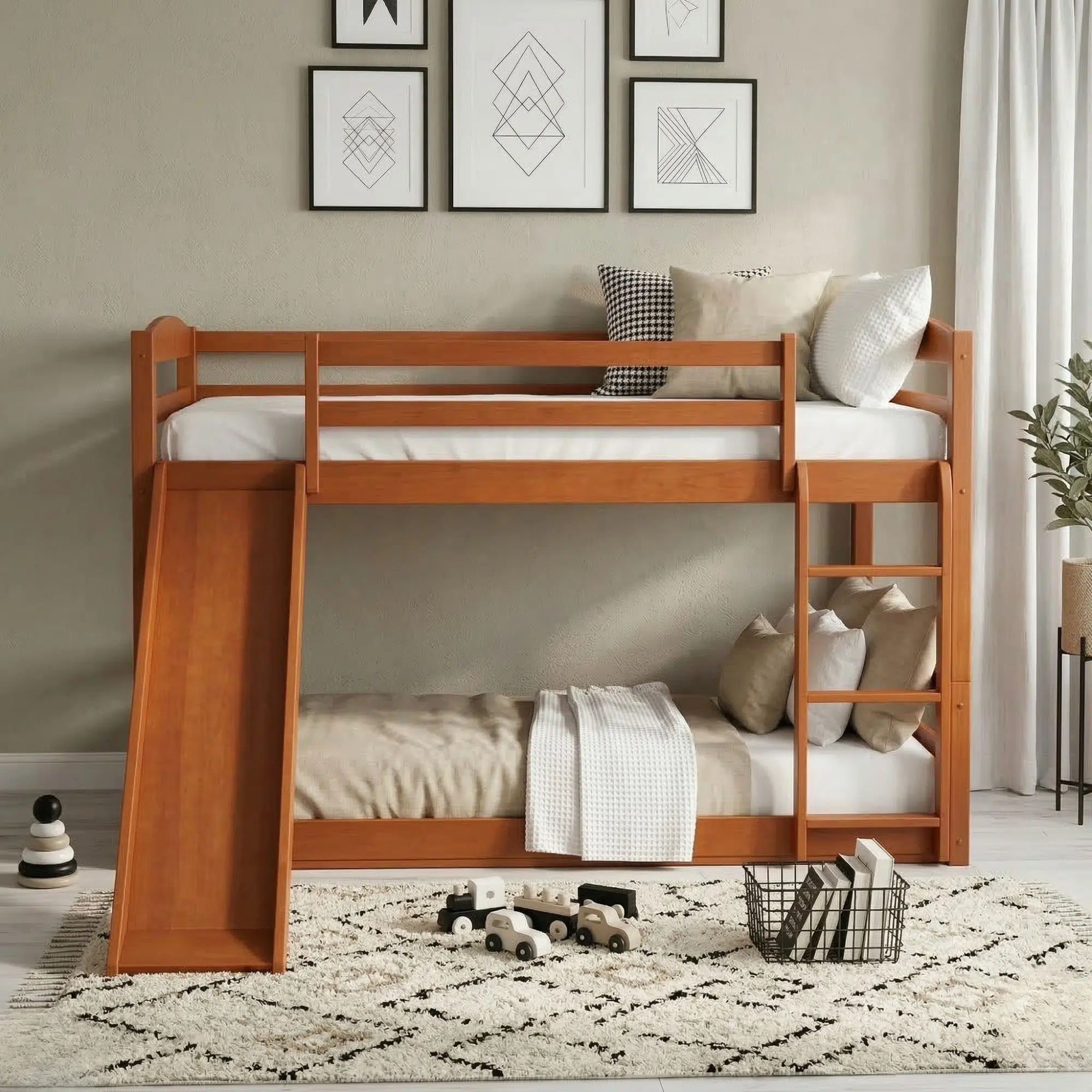 The Jasper Classic Wooden Bunk Bed