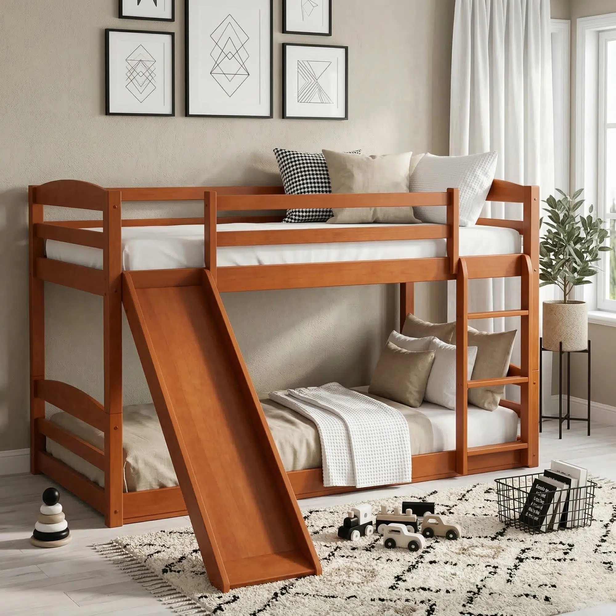The Jasper Classic Wooden Bunk Bed