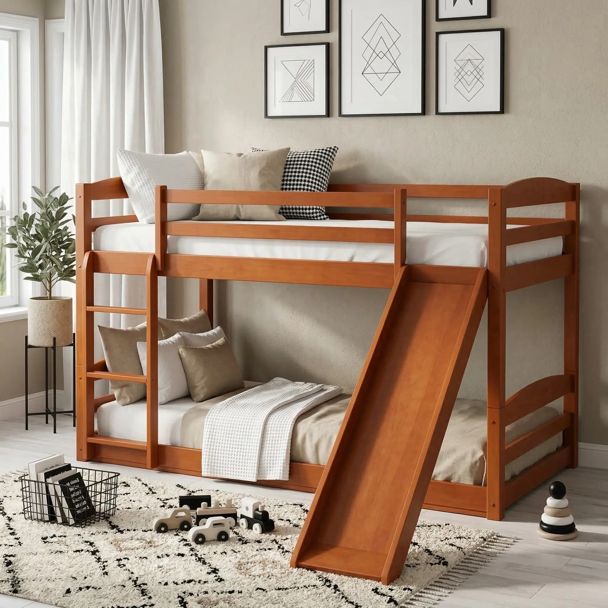 The Jasper Classic Wooden Bunk Bed
