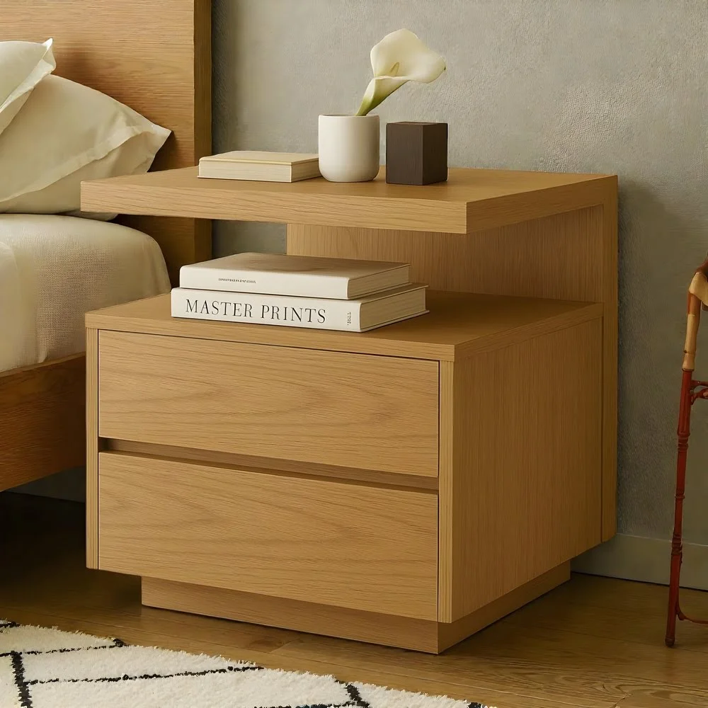 Horizon Layered Bedside Table
