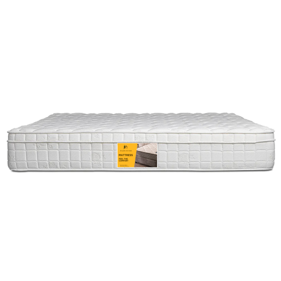 Elegant Quilted-Grid Comfort Mattress