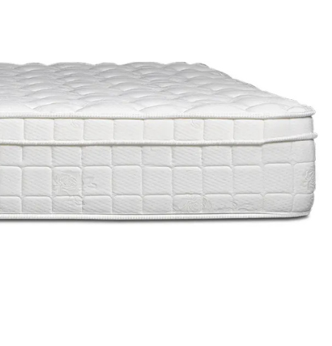 Elegant Quilted-Grid Comfort Mattress