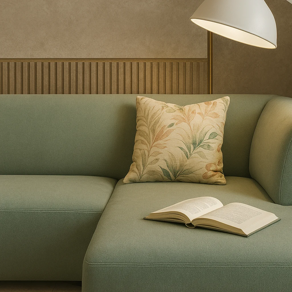 Modern Minimalist L-Shape Sectional Sofa