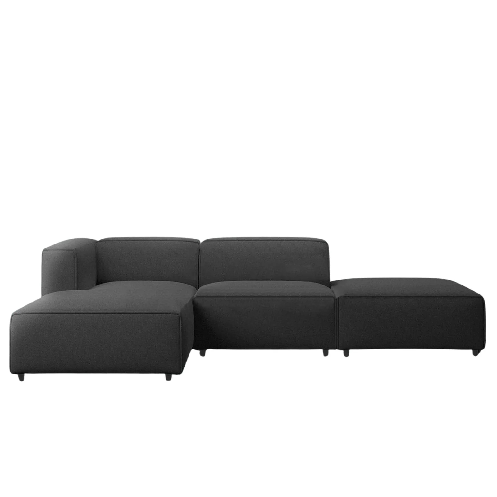 Modern Minimalist Modular L-Shape Sectional Sofa