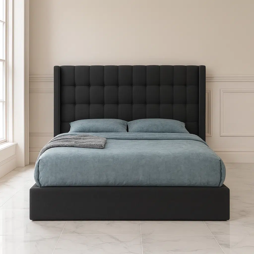 Majestic Tufted Storage Bed