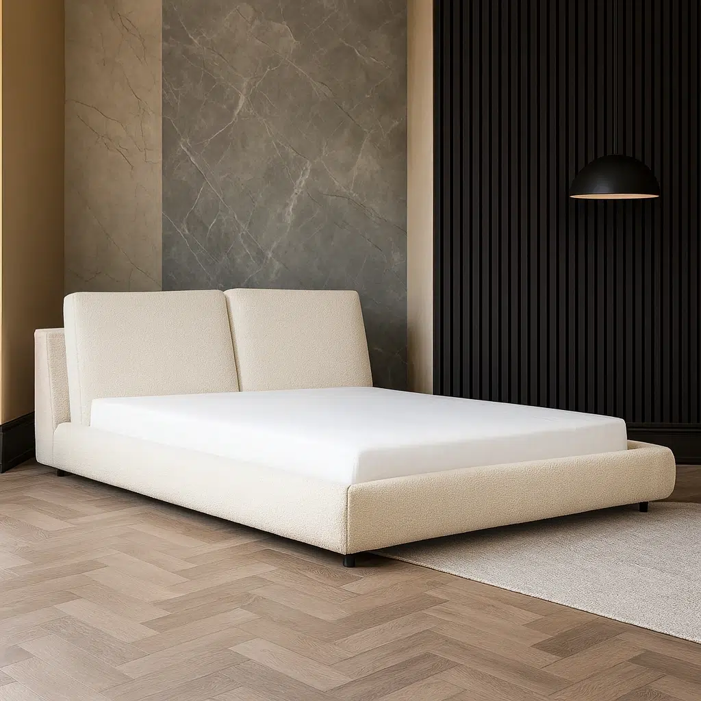 Soft Touch Minimalist Bed