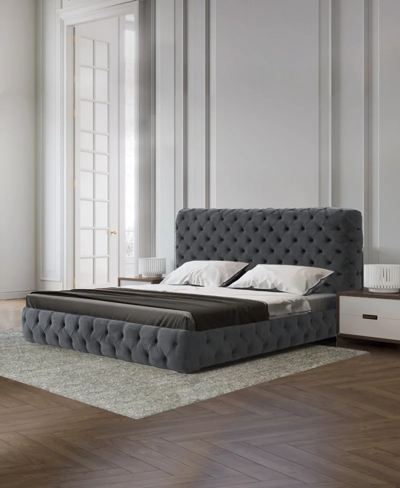 Royal Tufted Chesterfield Bed