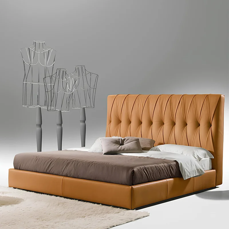 Grand Aura Tufted Bed