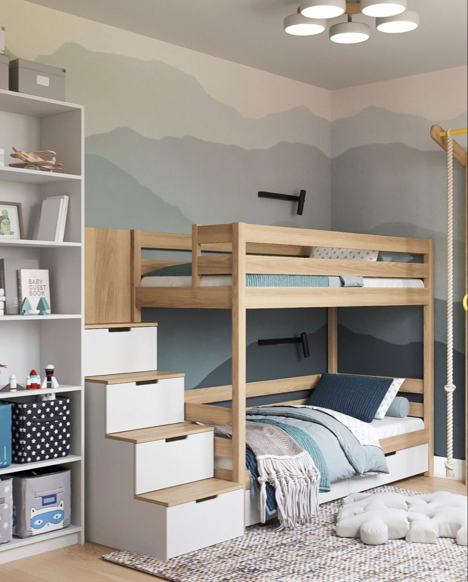 Haven Step-Storage Bunk Bed