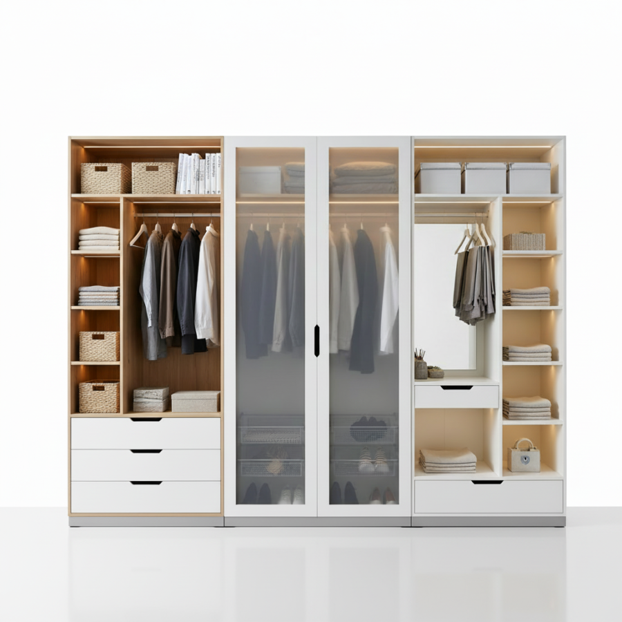 Vista Modular Gallery Wardrobe