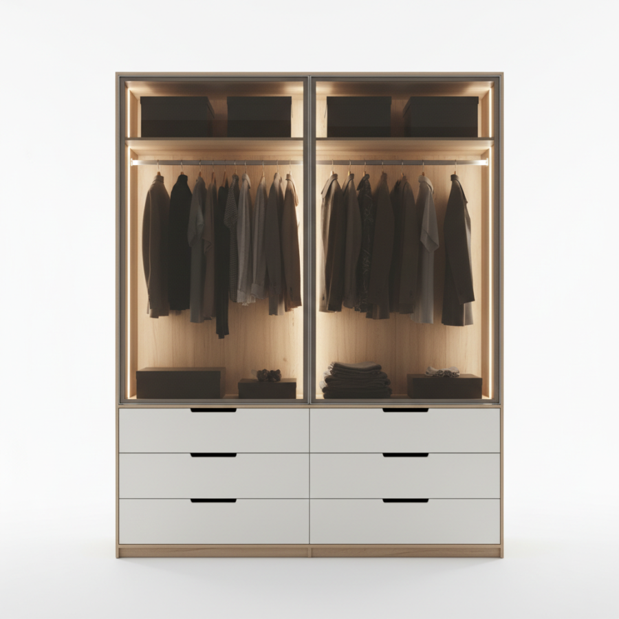 TerraLine Display Wardrobe Suite