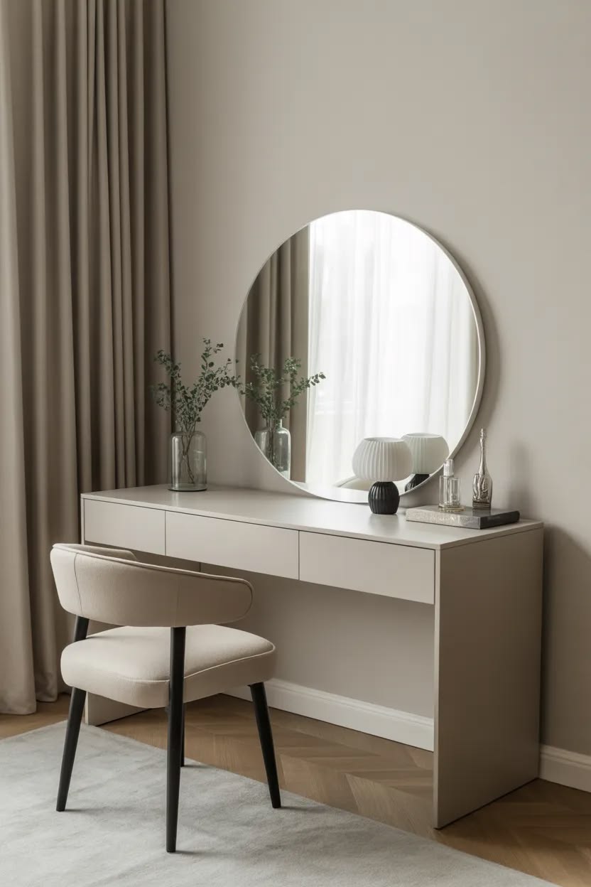 Serene Minimalist Floating-Style Vanity