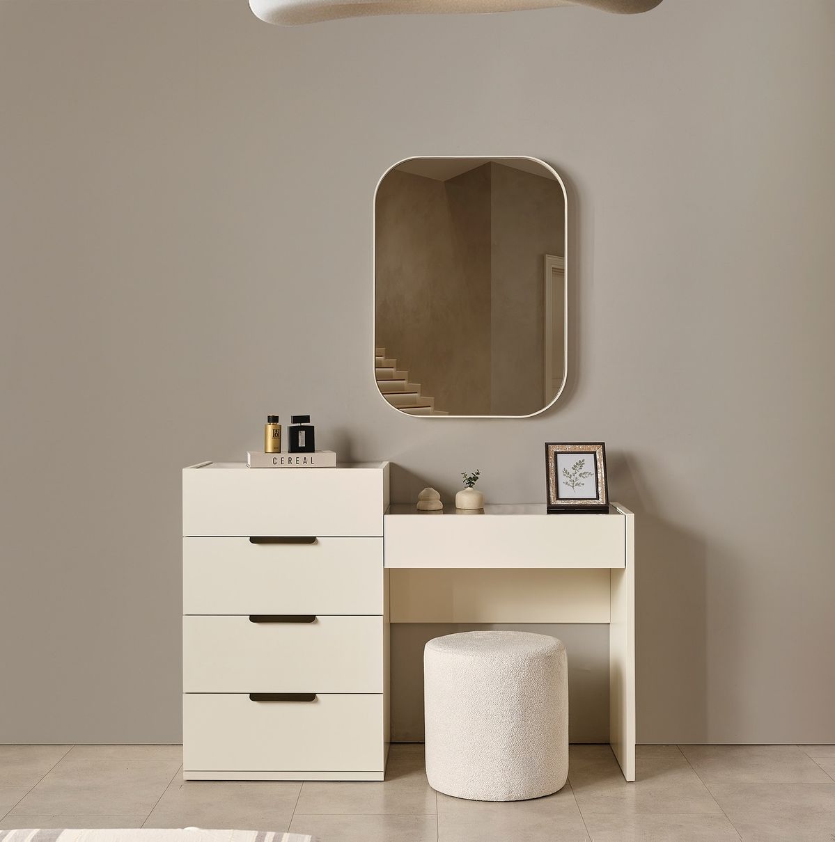 Moderna Combo-Drawer Vanity Suite