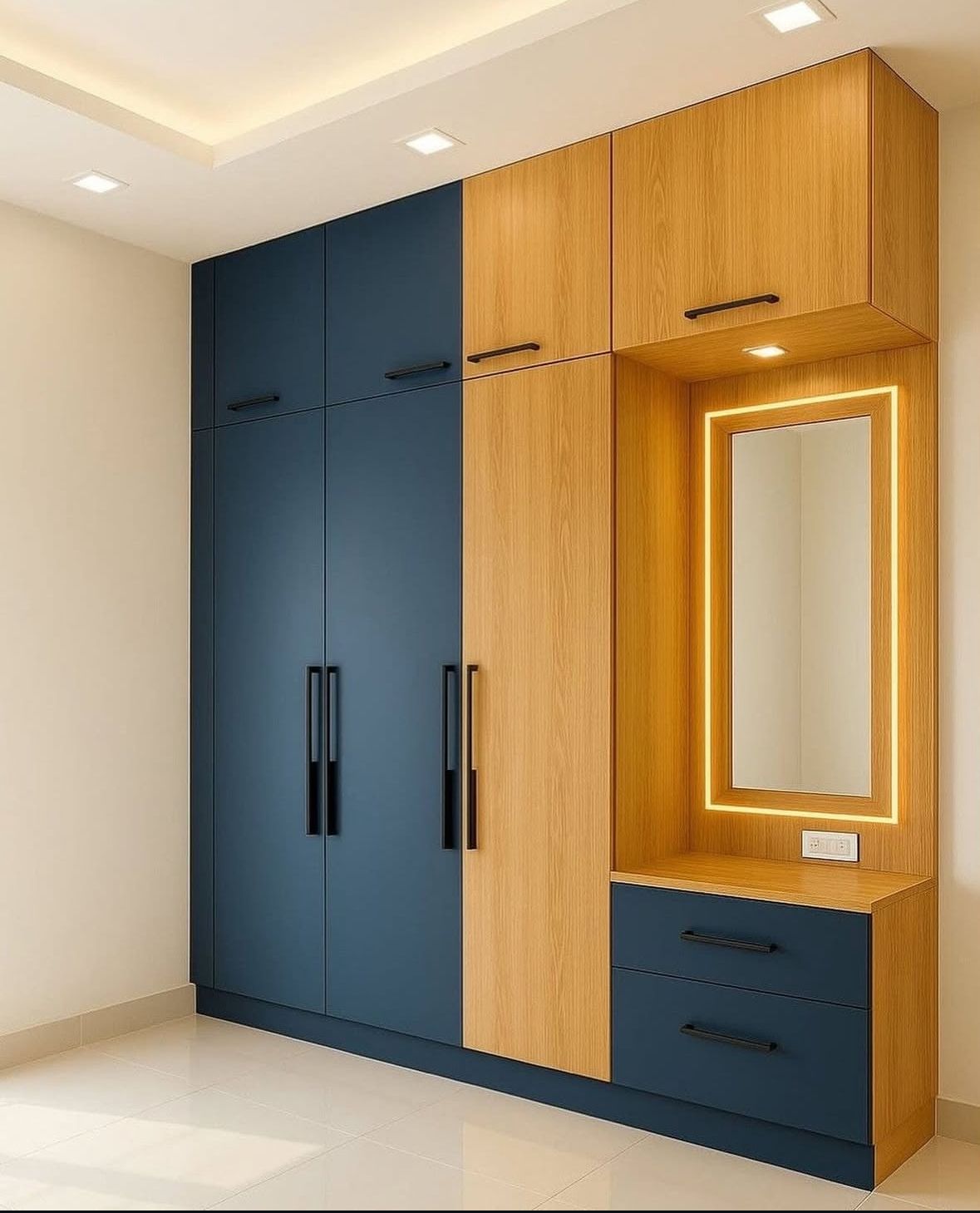 Dual-Tone Smart Wardrobe