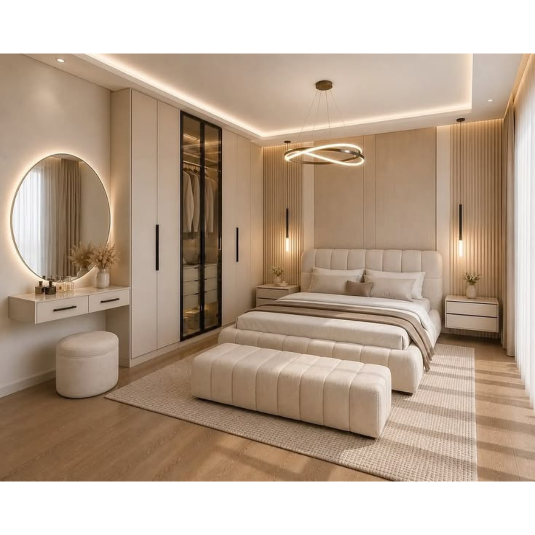 Serene Neutral Bedroom Set