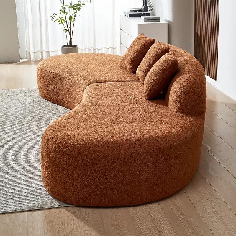 Amber Curve Modular Sectional