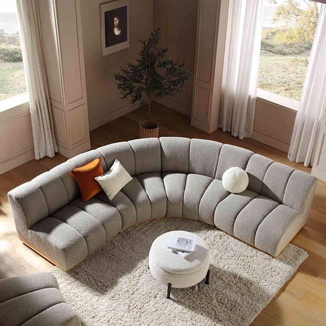 Alpine Channel Curved Sectional